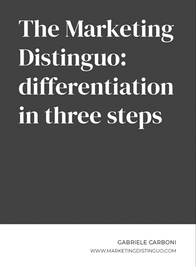 The Marketing Distinguo: differentiation in three steps